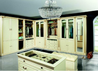 Element Model V1D-11 for Walk-In Closet Wardrobe Italian Furniture